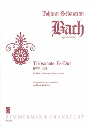 Triosonata E-flat major BWV 1031