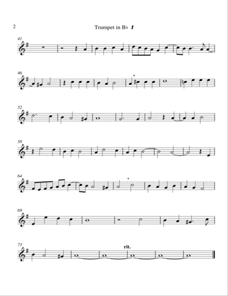 Magi Viderunt Stellam Trombone scores gallery preview page 4