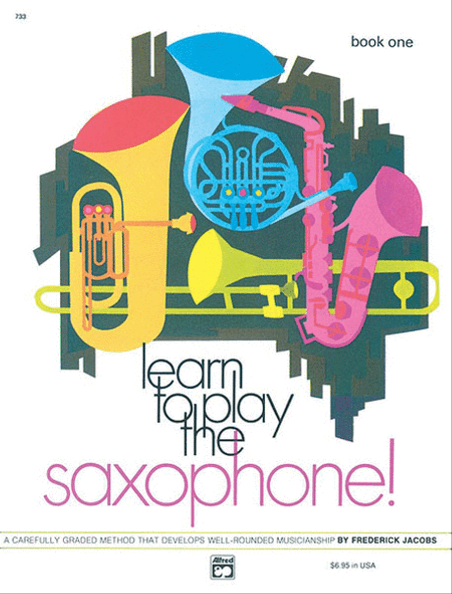 Learn to Play Saxophone, Book 1 Saxophone scores gallery preview page 1