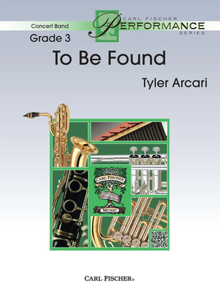Book cover for To Be Found