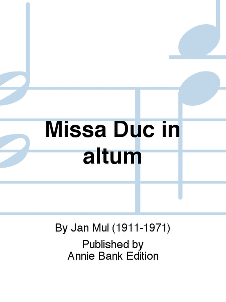 Missa Duc in altum