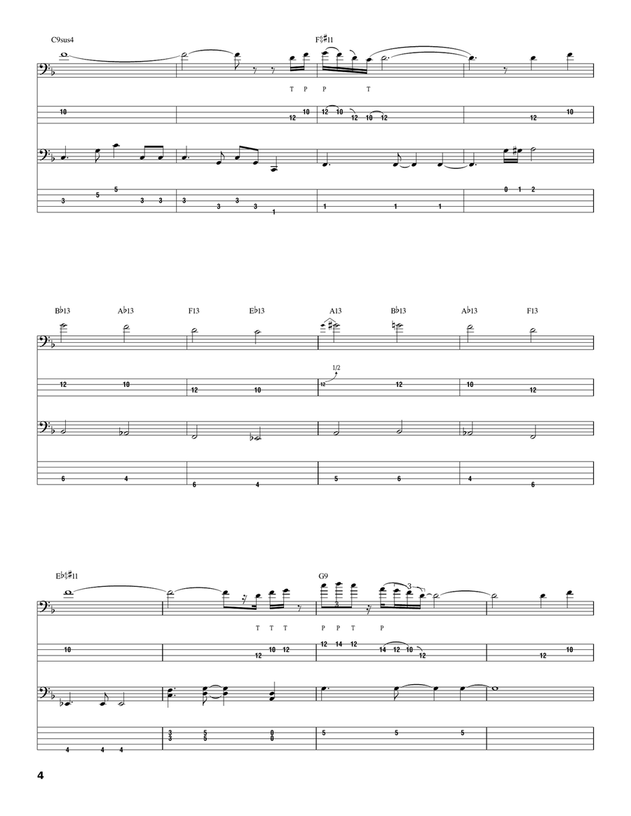 Goodbye Pork Pie Hat Goodbye Pork Pie Hat Electric Guitar scores gallery preview page 4