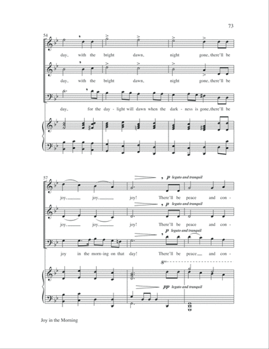 Easy Anthems, Vol. 4 Easy Anthems, Vol. 4 3-Part scores gallery preview page 74
