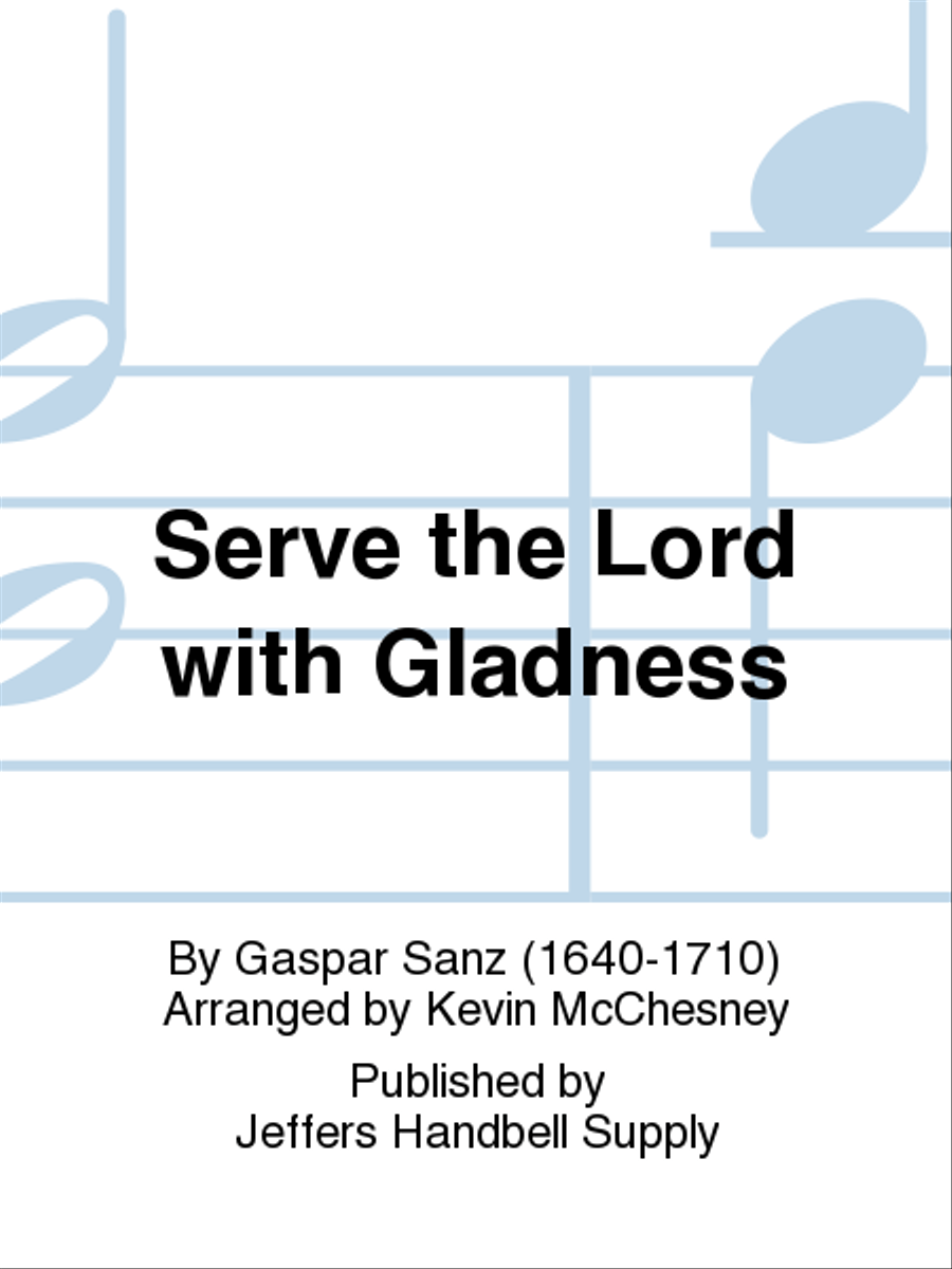 Serve the Lord with Gladness 5-Octaves scores gallery preview page 1