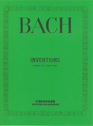 Book cover for Two And Three Part Inventions