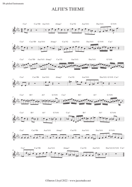 45 jazz etudes for Bb trunpet image number null