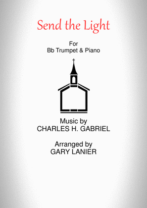 Book cover for SEND THE LIGHT (Bb Trumpet & Piano)