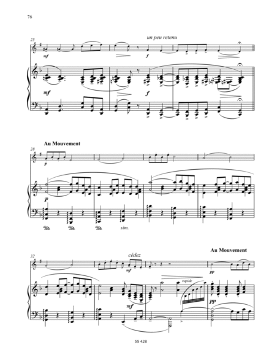 Pavane pour une Infante Défunte Clarinet Solo scores gallery preview page 3