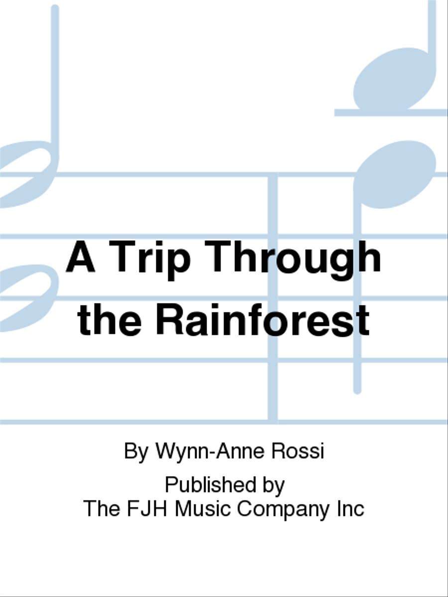 A Trip Through the Rainforest Piano Solo scores gallery preview page 1