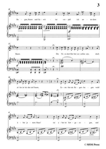 Schubert-Schäfers Klagelied,in c sharp minor,Op.3,No.1,for Voice and Piano image number null