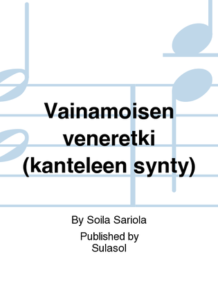 Book cover for Väinämöisen veneretki (kanteleen synty)