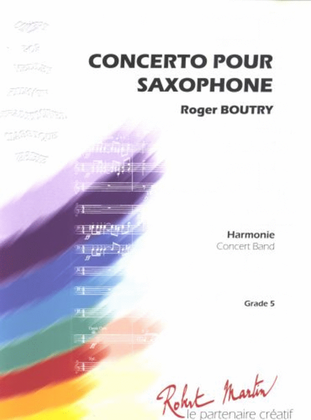 Concerto Pour Saxophone (Alto Saxophone And Soprano Saxophone )