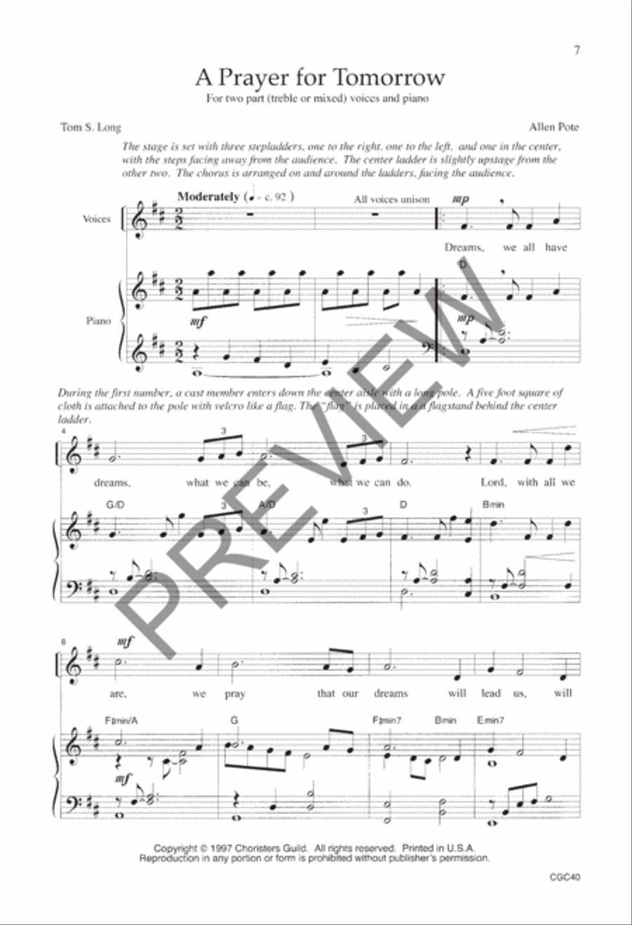 The Tale of the Three Trees Preview Kit (Score & CD) CD scores gallery preview page 8
