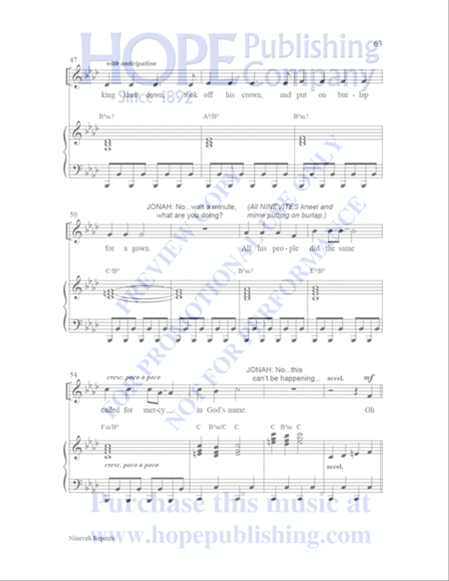 Sailor's Bible Children's Choir scores gallery preview page 64