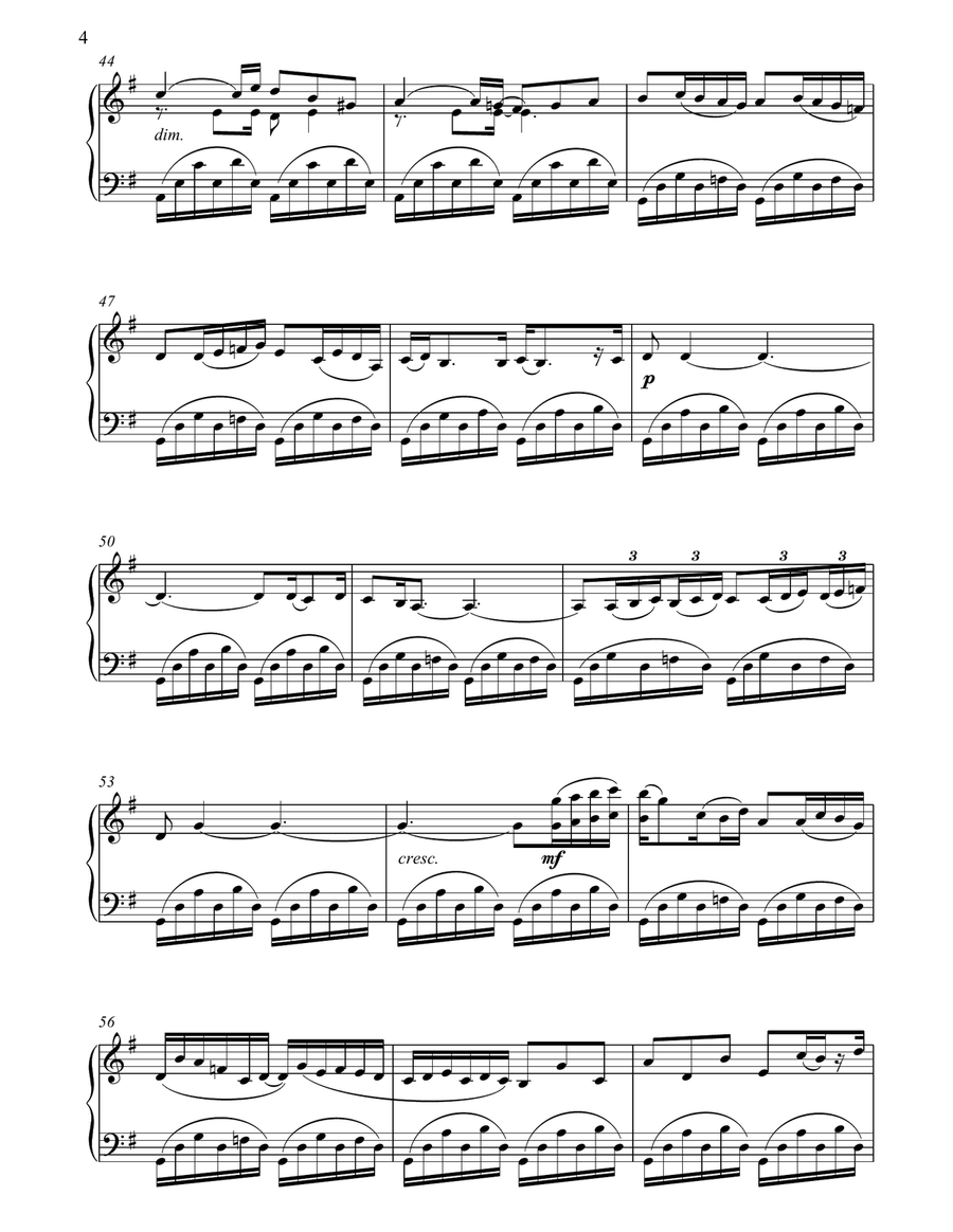 To See More Piano Solo scores gallery preview page 4