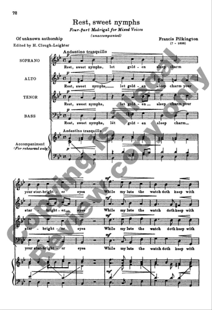 The A Cappella Singer (Choral Score) A Cappella scores gallery preview page 16