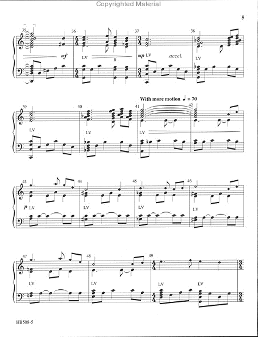 Jesus Paid It All - Krug 5-Octaves scores gallery preview page 5