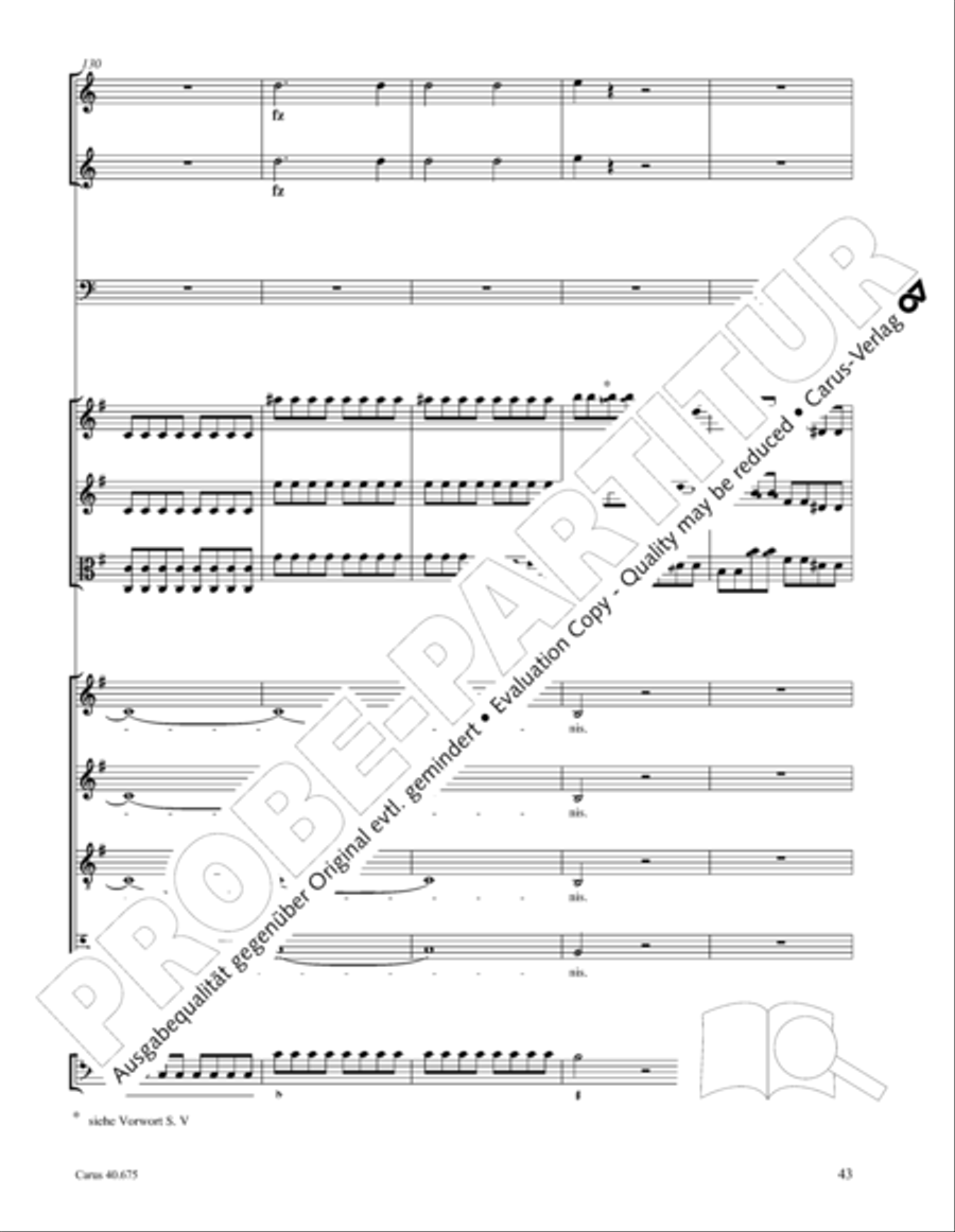 Mass in G Major STB scores gallery preview page 56