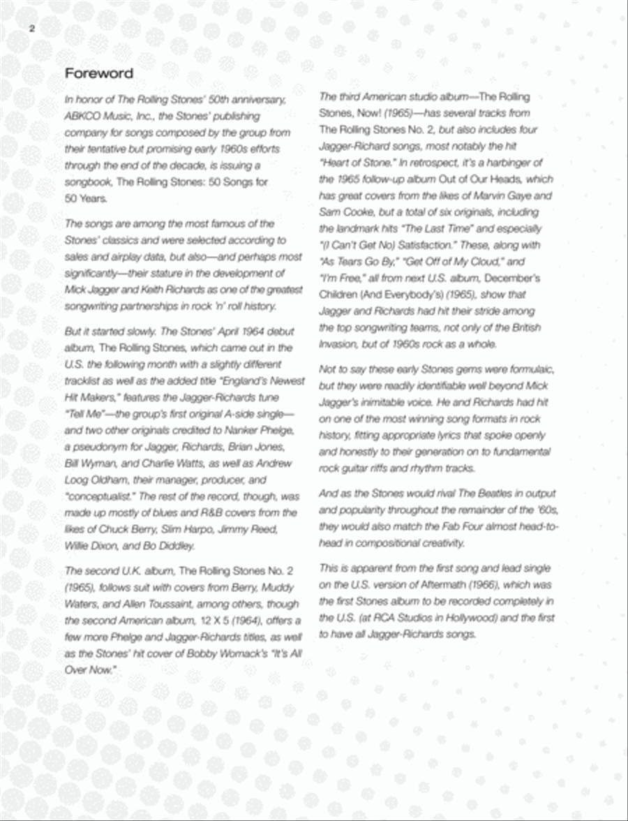 The Rolling Stones -- Best of the ABKCO Years Electric Guitar scores gallery preview page 3
