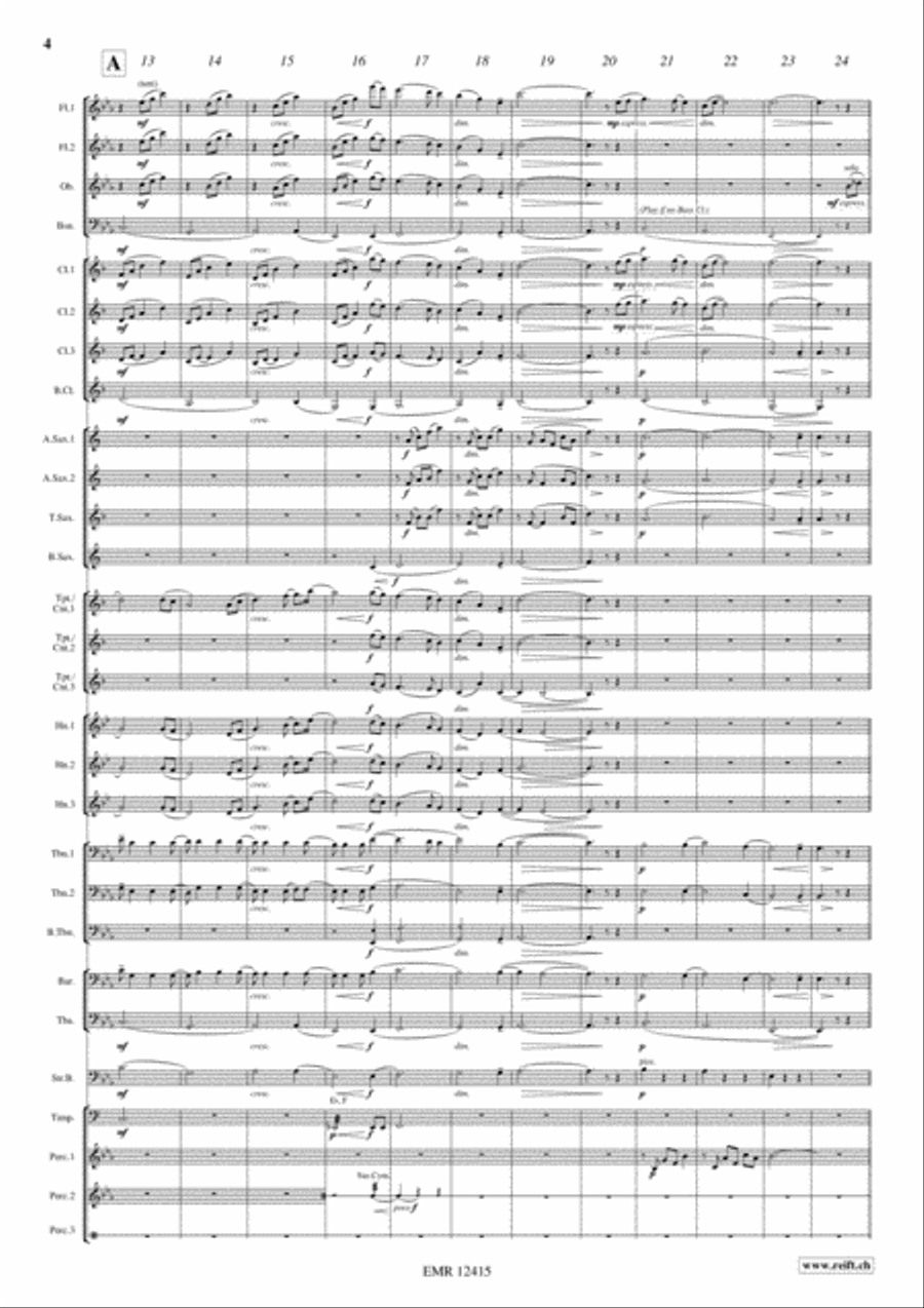 Shrek Concert Band scores gallery preview page 4