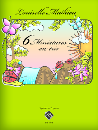 Book cover for 6 Miniatures en trio