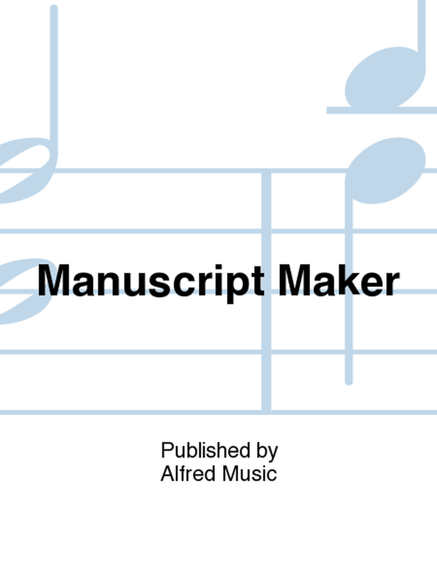 Manuscript Maker