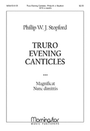 Book cover for Truro Evening Canticles