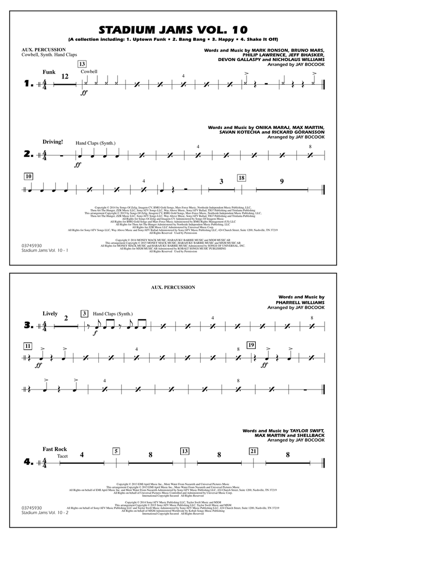 Stadium Jams Vol. 10 - Multiple Bass Drums
