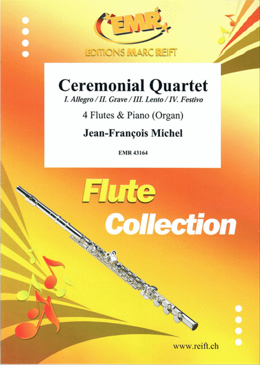 Ceremonial Quartet Ceremonial Quartet Flute scores gallery preview page 1