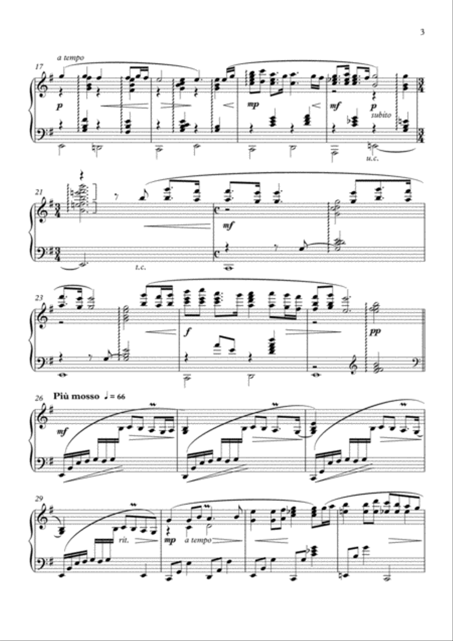 Isis Piano Solo scores gallery preview page 3