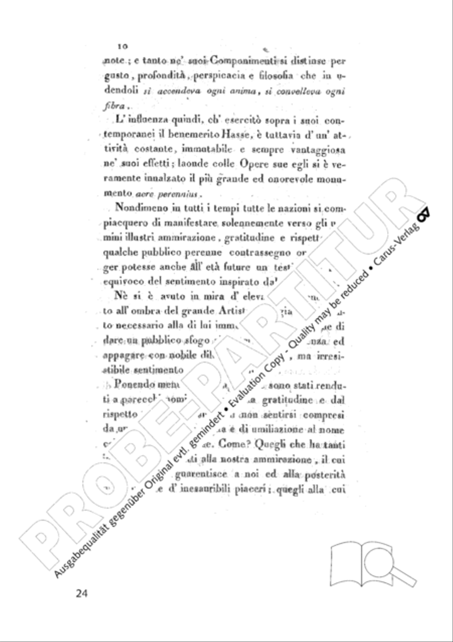 Hasse-Studien 8 Collection / Songbook scores gallery preview page 25