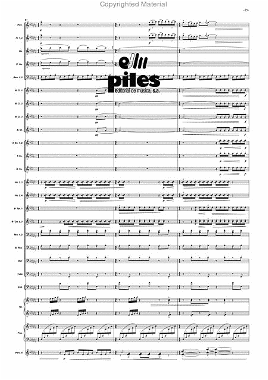 Duende Duende Concert Band scores gallery preview page 76