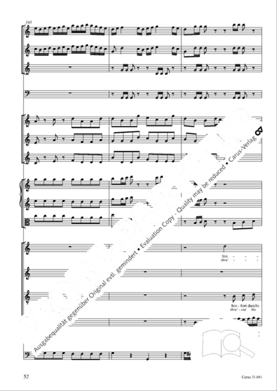 O Lord, we come to praise thee 4-Part scores gallery preview page 53