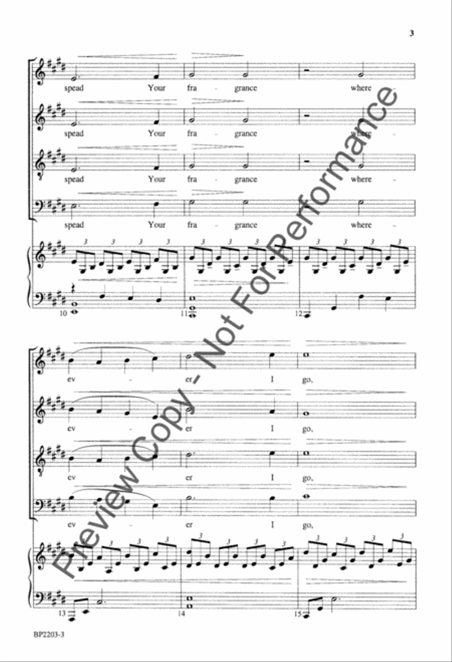Prayer of Mother Teresa Prayer of Mother Teresa 4-Part scores gallery preview page 4