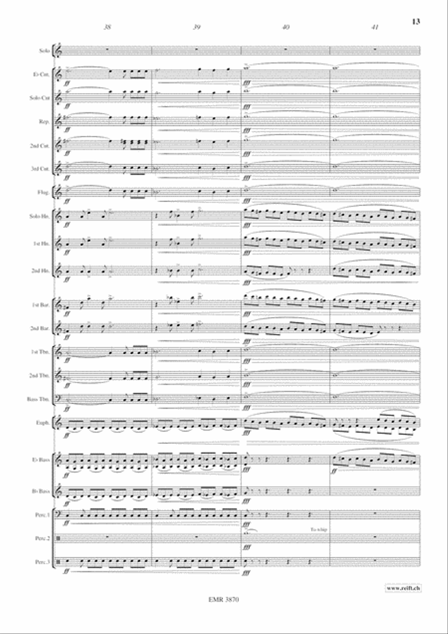 Adventure Quest Adventure Quest Brass Band scores gallery preview page 13