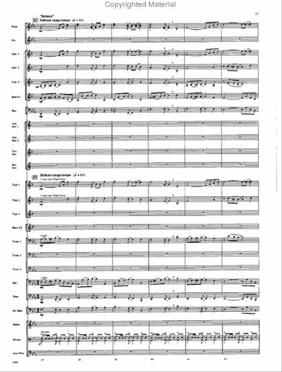 A Scott Joplin Retrospective Concert Band scores gallery preview page 10