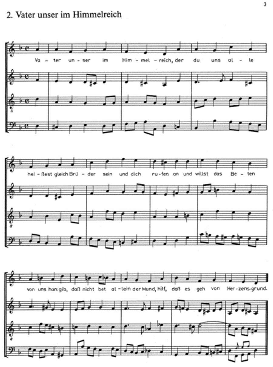 Zwolf ausgewahlte Chorale for Recorder Quartet Soprano Recorder scores gallery preview page 2