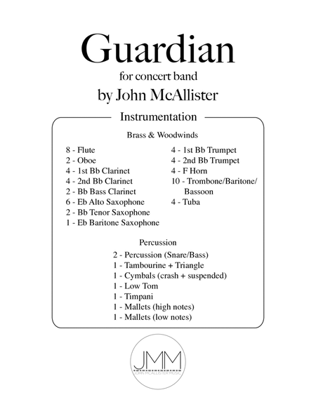 Guardian - for concert band image number null