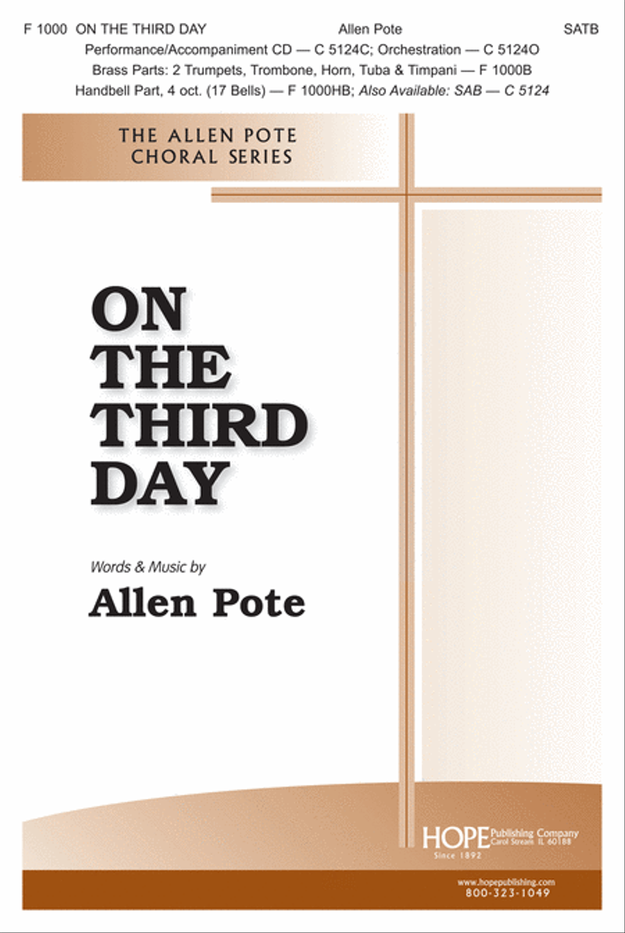 On the Third Day 4-Part scores gallery preview page 1
