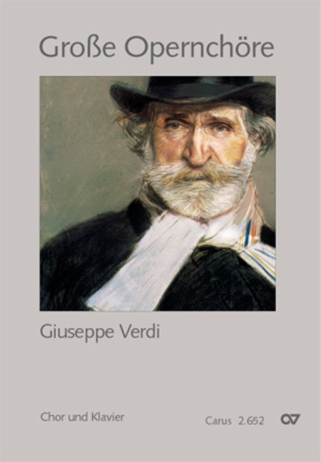 Choral collection Great Opera Choruses - Giuseppe Verdi (choir and piano)
