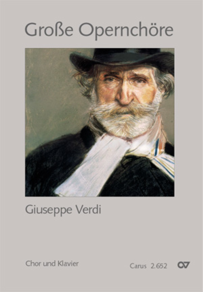 Choral collection Great Opera Choruses - Giuseppe Verdi (choir & piano)