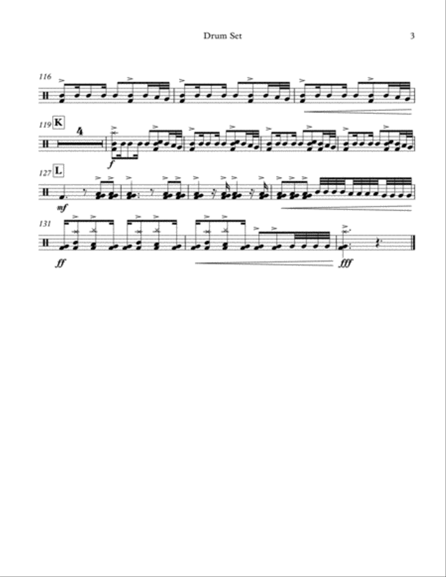Umbra Ferias Umbra Ferias Percussion Ensemble scores gallery preview page 5