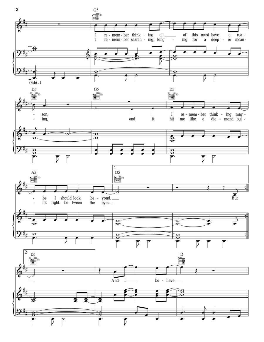 Gates Of Eden Acoustic Guitar scores gallery preview page 2