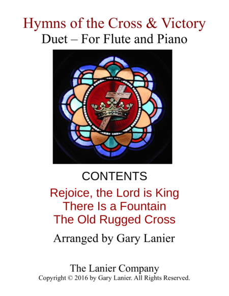 Gary Lanier: Hymns of the Cross & Victory (Duets for Flute & Piano) image number null