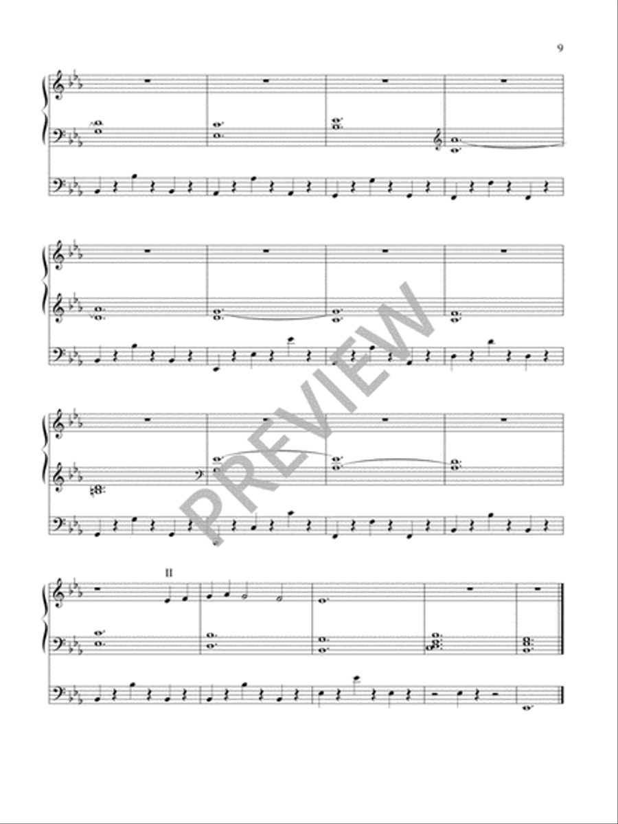 Six Organ Preludes on Hymntunes by Marty Haugen, Jeremy Young, and Skinner Chavez-Melo Organ scores gallery preview page 11
