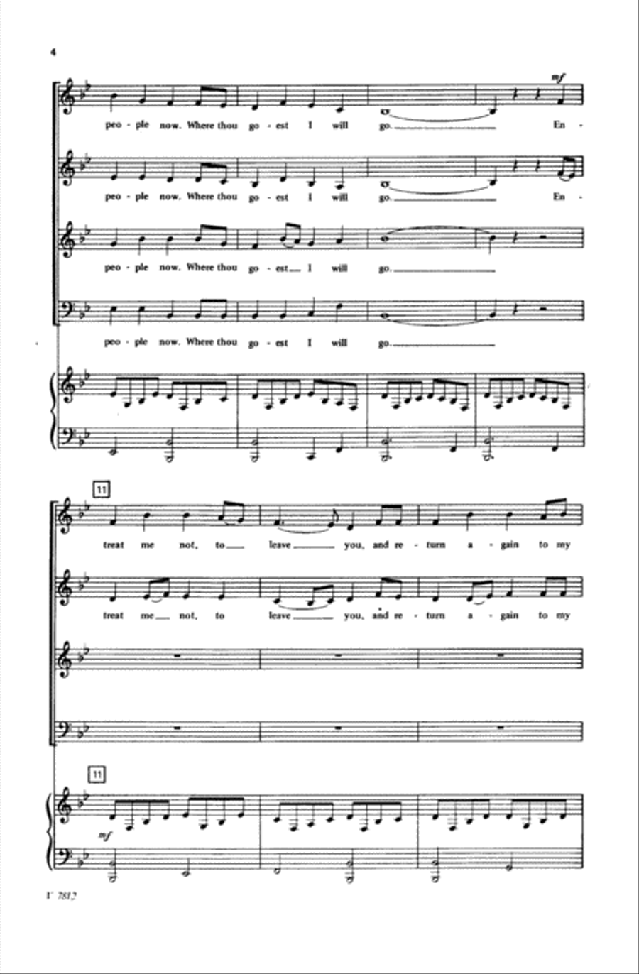 Song of Ruth Choir scores gallery preview page 2