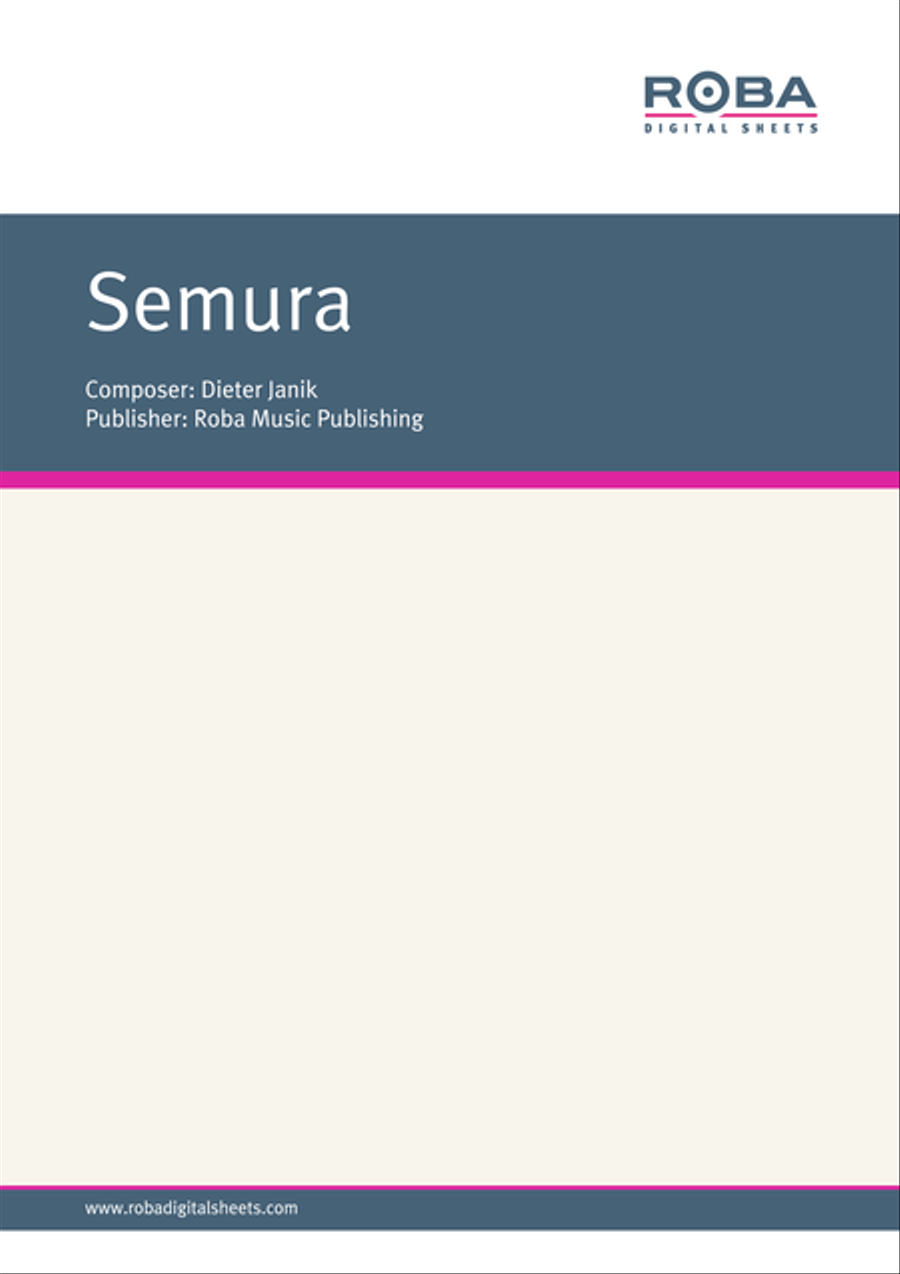 Semura Semura Piano Solo scores gallery preview page 1