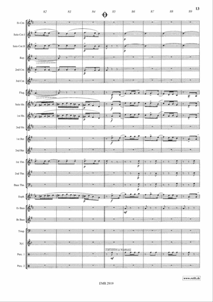 Espana Espana Brass Band scores gallery preview page 14