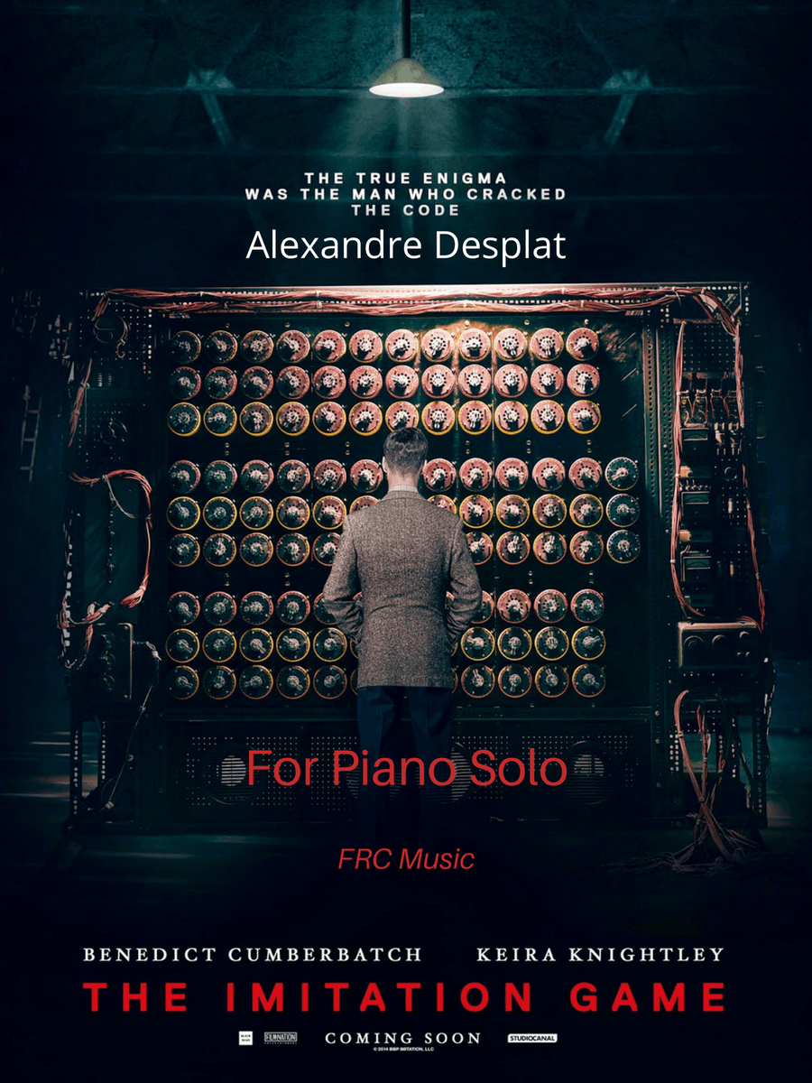 The Imitation Game Piano Solo scores gallery preview page 1