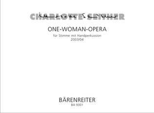One-Woman-Opera for Voice and Percussion